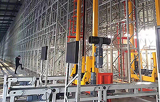 乾德智能重型圆柱形物料立体仓储解决方案——创新物流，提升效率